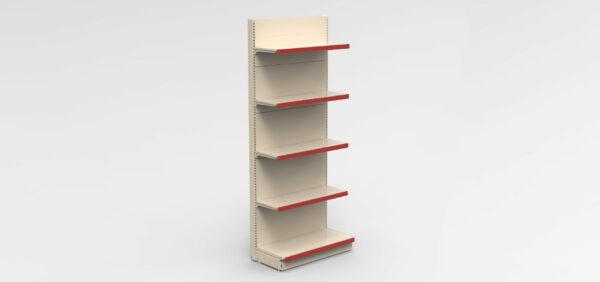 Modular Retail Display Shelving Unit - Cream & Blue - Image 7