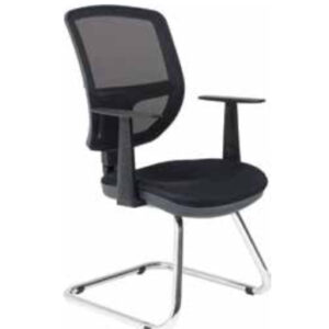 Ergonomic Mesh Office Visitor Chair with Armrests