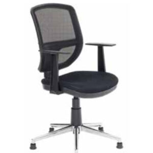 Ergonomic Mesh Office Chair with Adjustable Armrests & Swivel Base