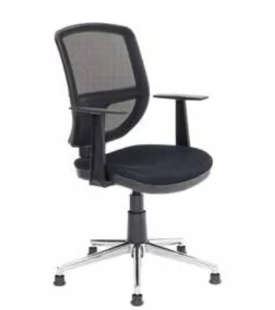 Chaise Ergonomique en Maille — Accoudoirs Réglables